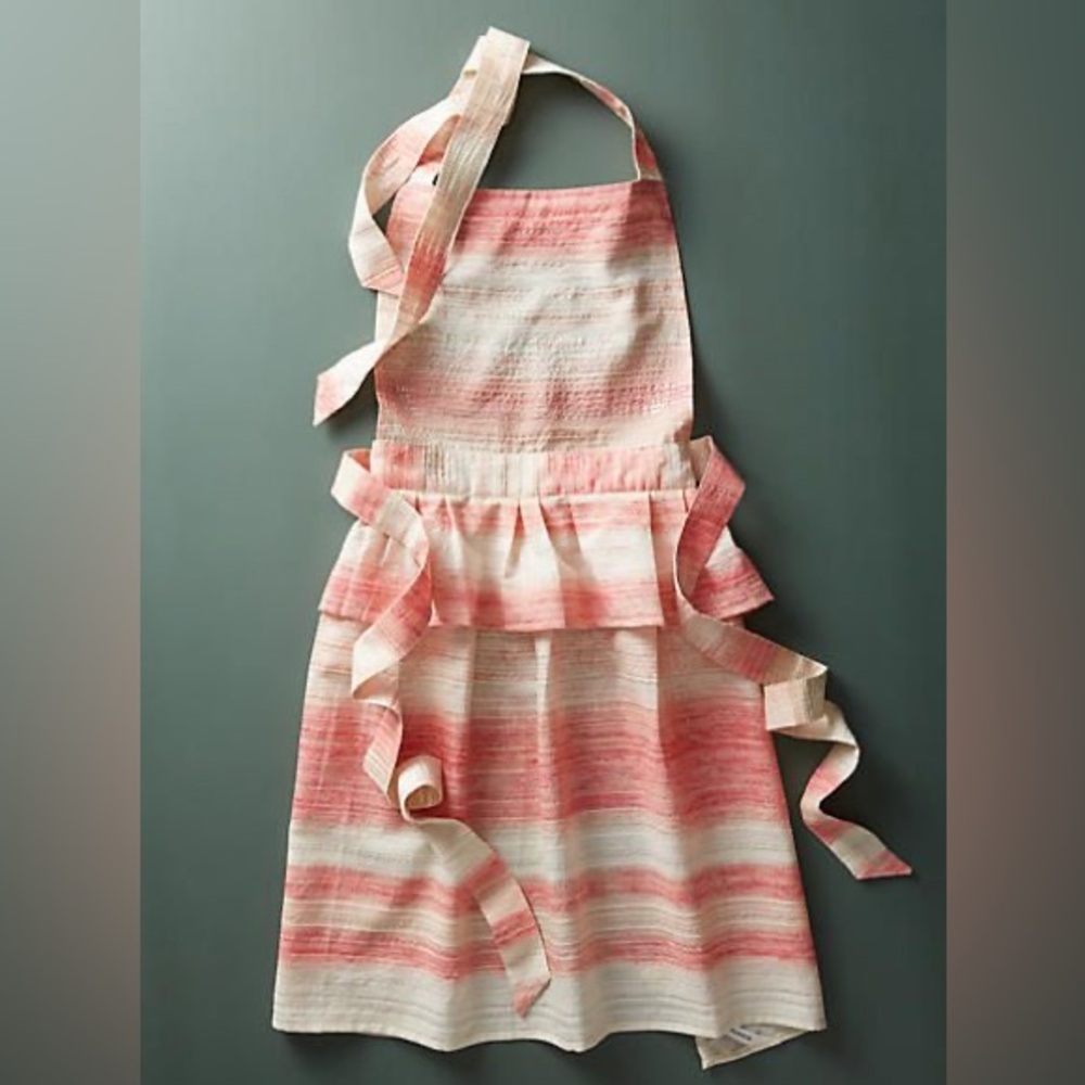 Anthropologie Ruffle Skirt Apron